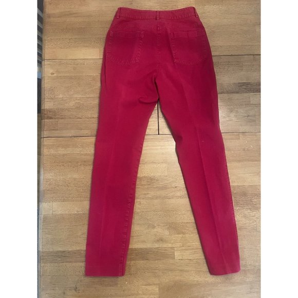 J.McLaughlin Red Stretch Pants Size‎ 2 - Picture 2 of 7
